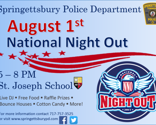 NATIONAL NIGHT OUT!